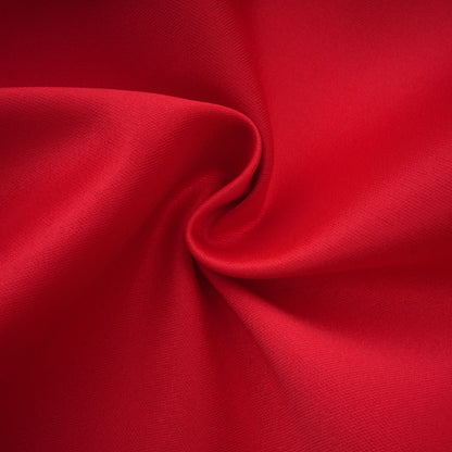 Aventin Red Godet Design Midi Dress