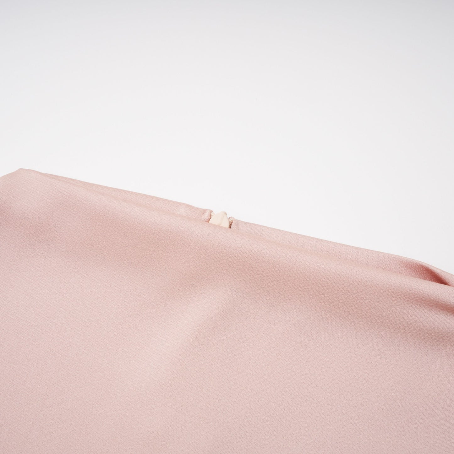 Everleigh Champagne Satin Top & Skirt Set With Cape Detail