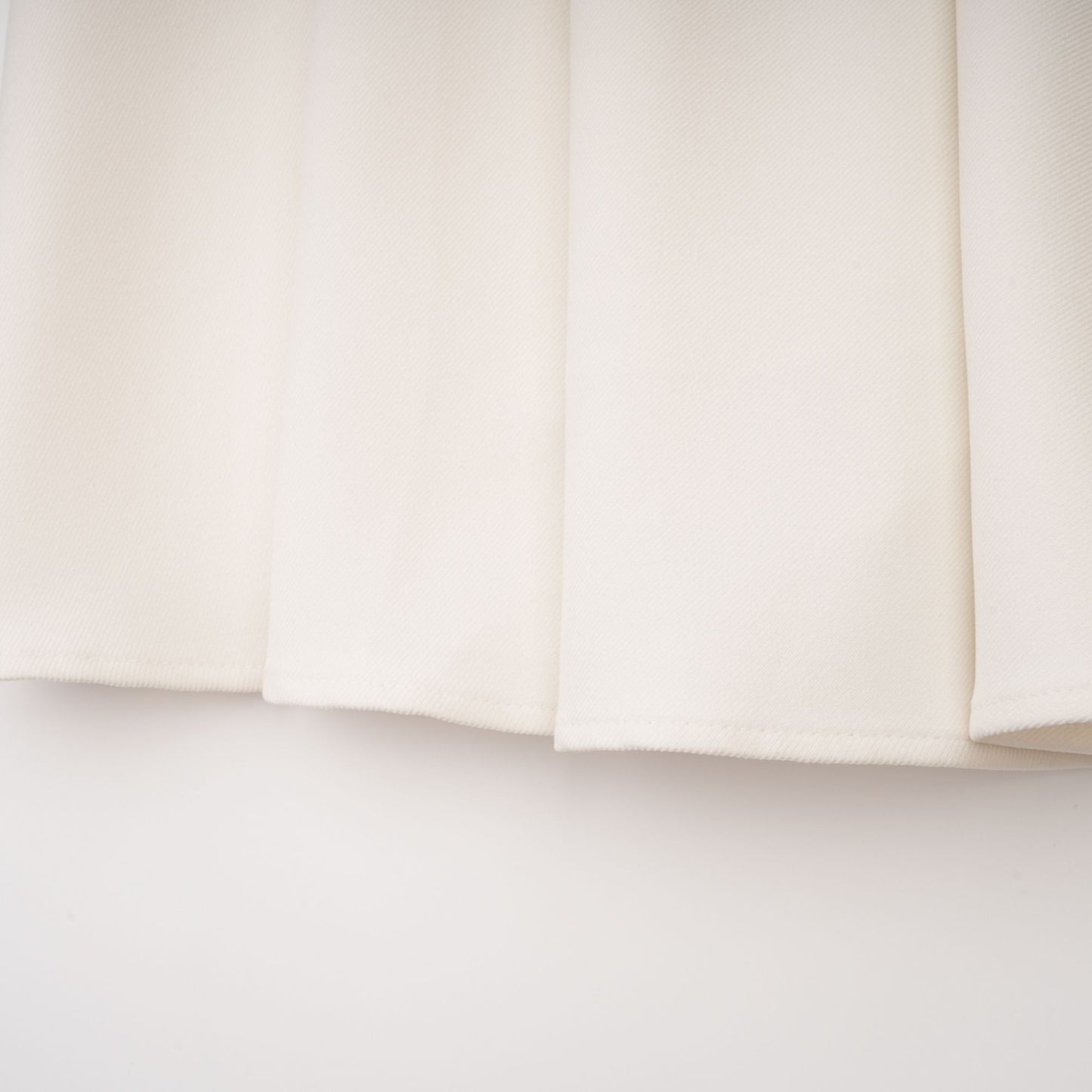 Maja White Faux Pearl Jacket & Pleated Skirt Set