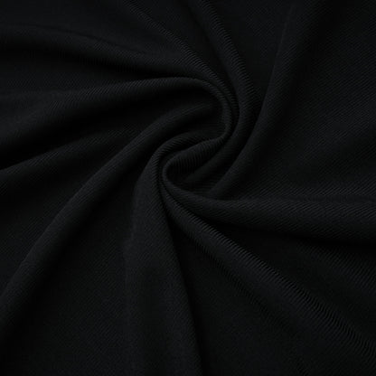 Greta Black Ruched Sheer Mesh Maxi Dress