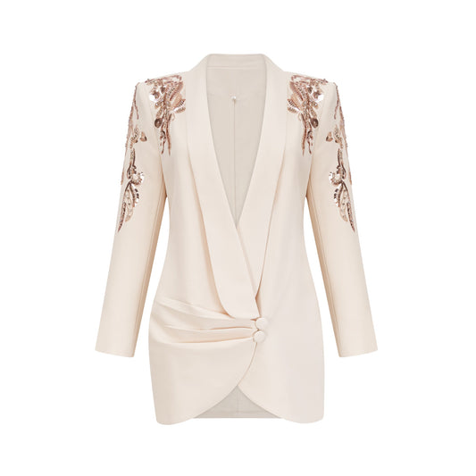 Éléna Taşlı Payetli Blazer Elbise