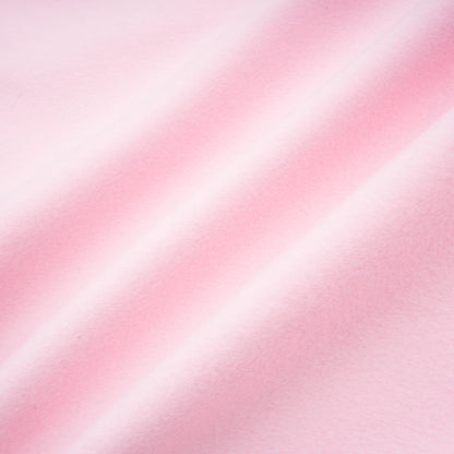 Louisette pink faux-fur overcoat