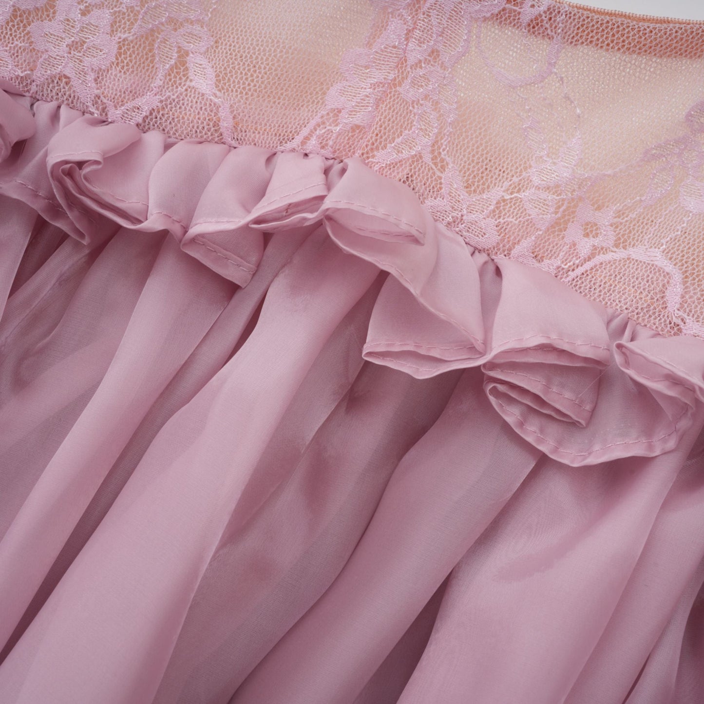 Brooklyn Pembe Parlak Kabarcık Etek Mini Elbise