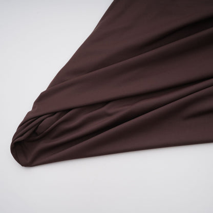 Prune Brown Night Out Asimetrik Dantelli Midi Elbise