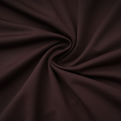 Prune Brown Night Out Asimetrik Dantelli Midi Elbise