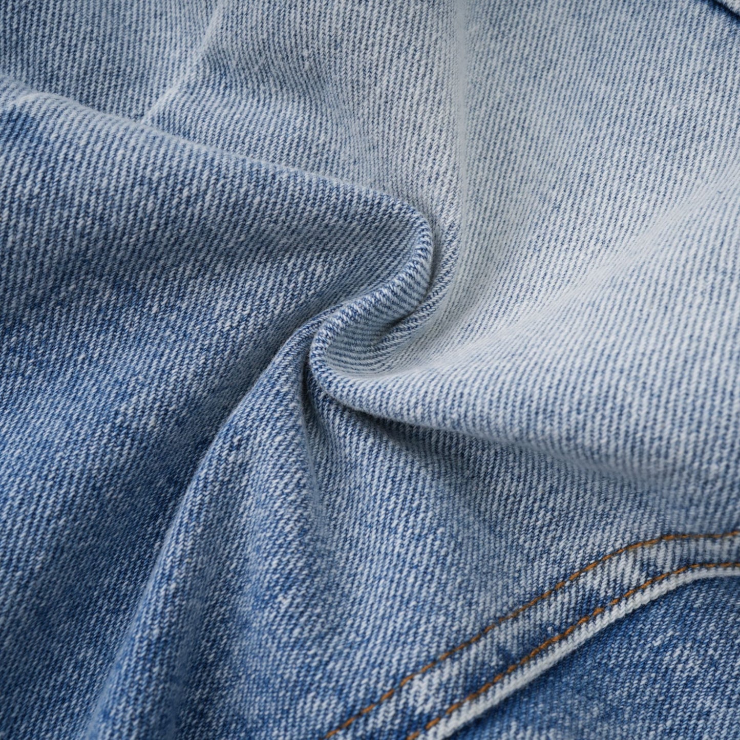 Edda Light Blue Belted Denim Jacket