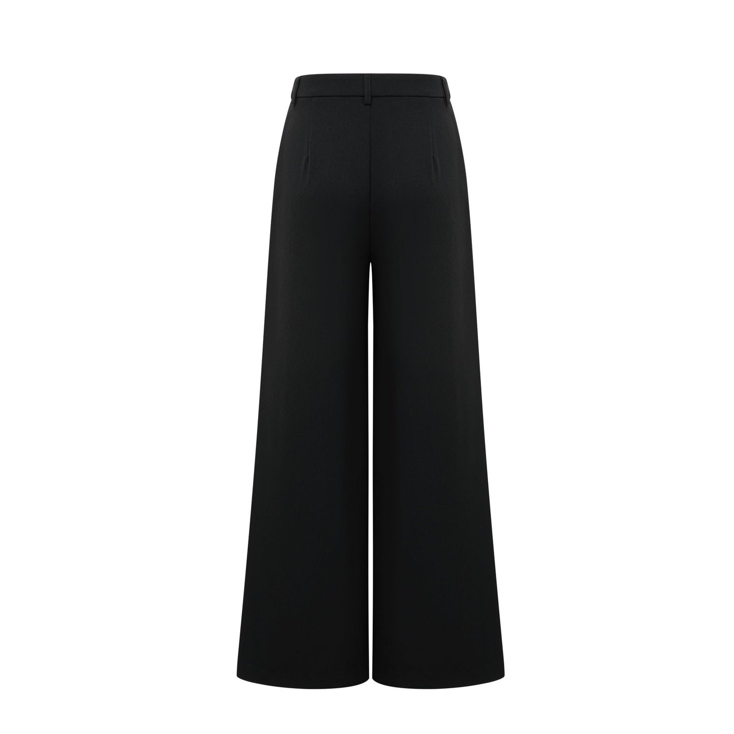 Suzanne Black Pleated Jacket & Trousers Matching Set