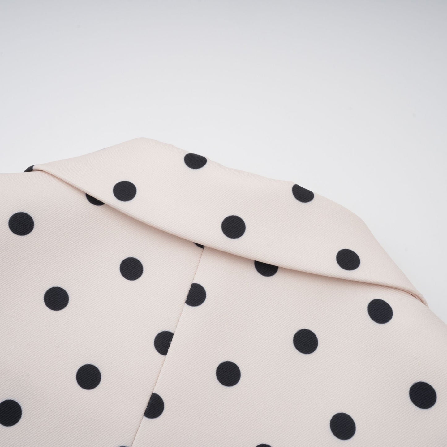 Valentine White Bowknot Polka Dot Short Jacket