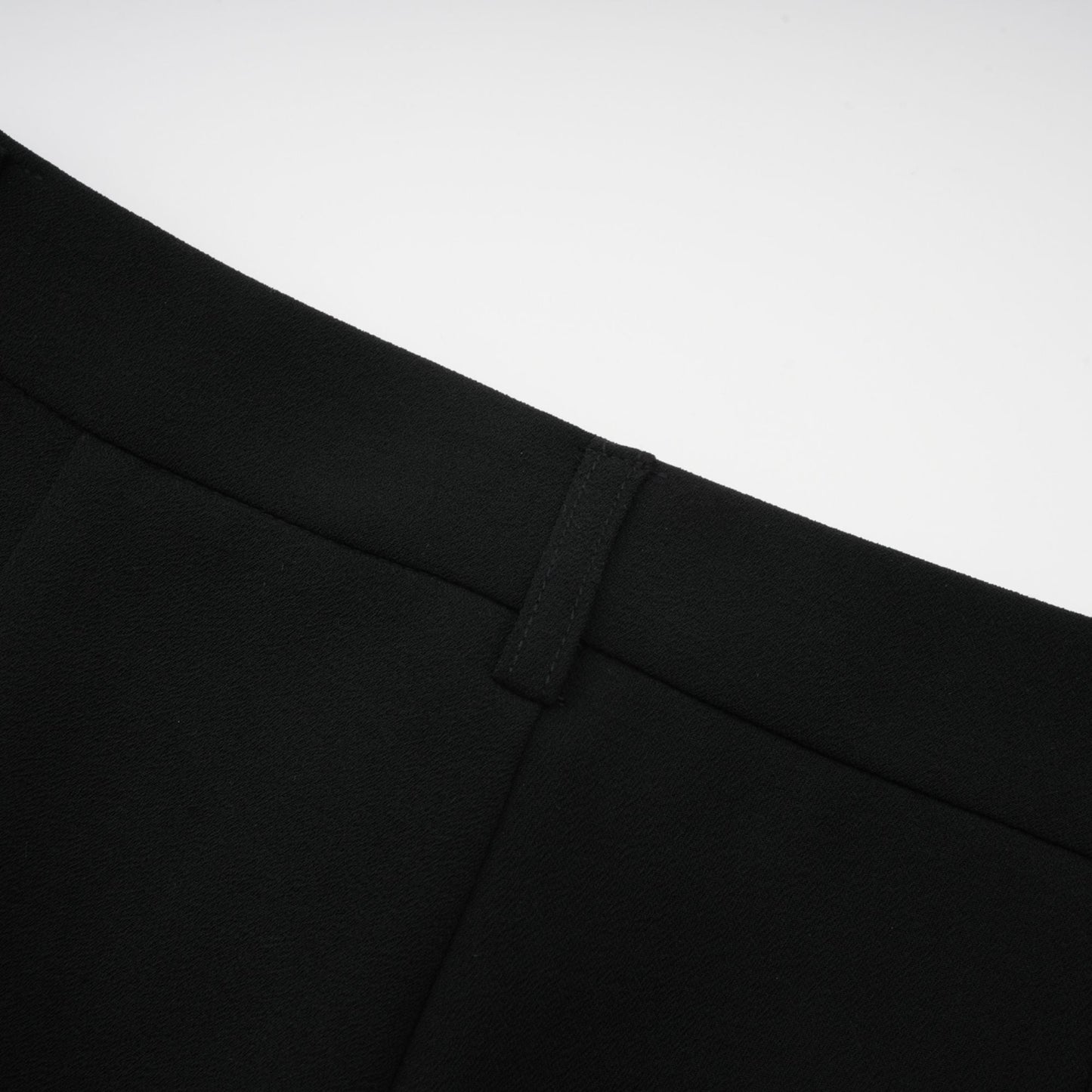 Suzanne Black Pleated Jacket & Trousers Matching Set