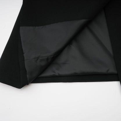 Suzanne Black Pleated Jacket & Trousers Matching Set