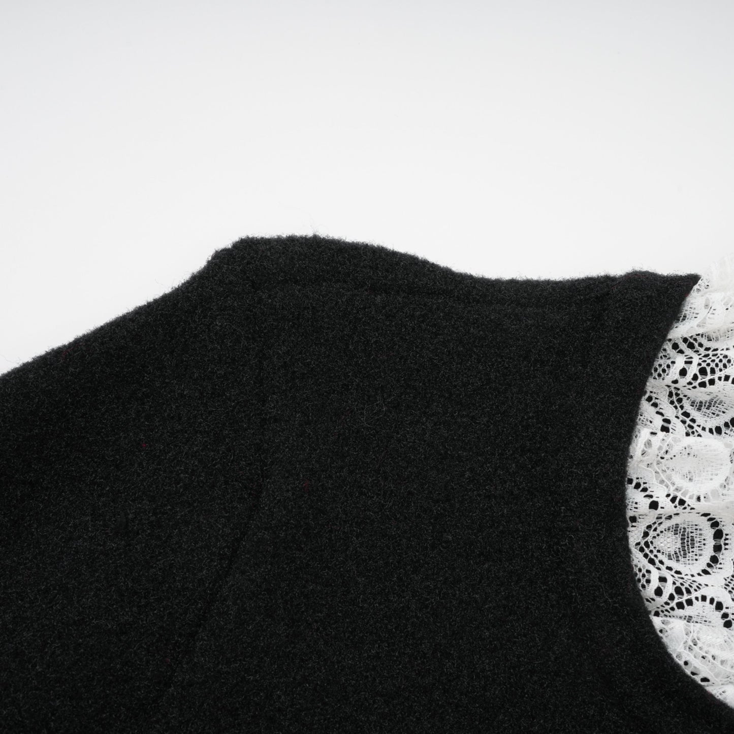 Ellinor Black Embellished Knit Top & Skirt Set