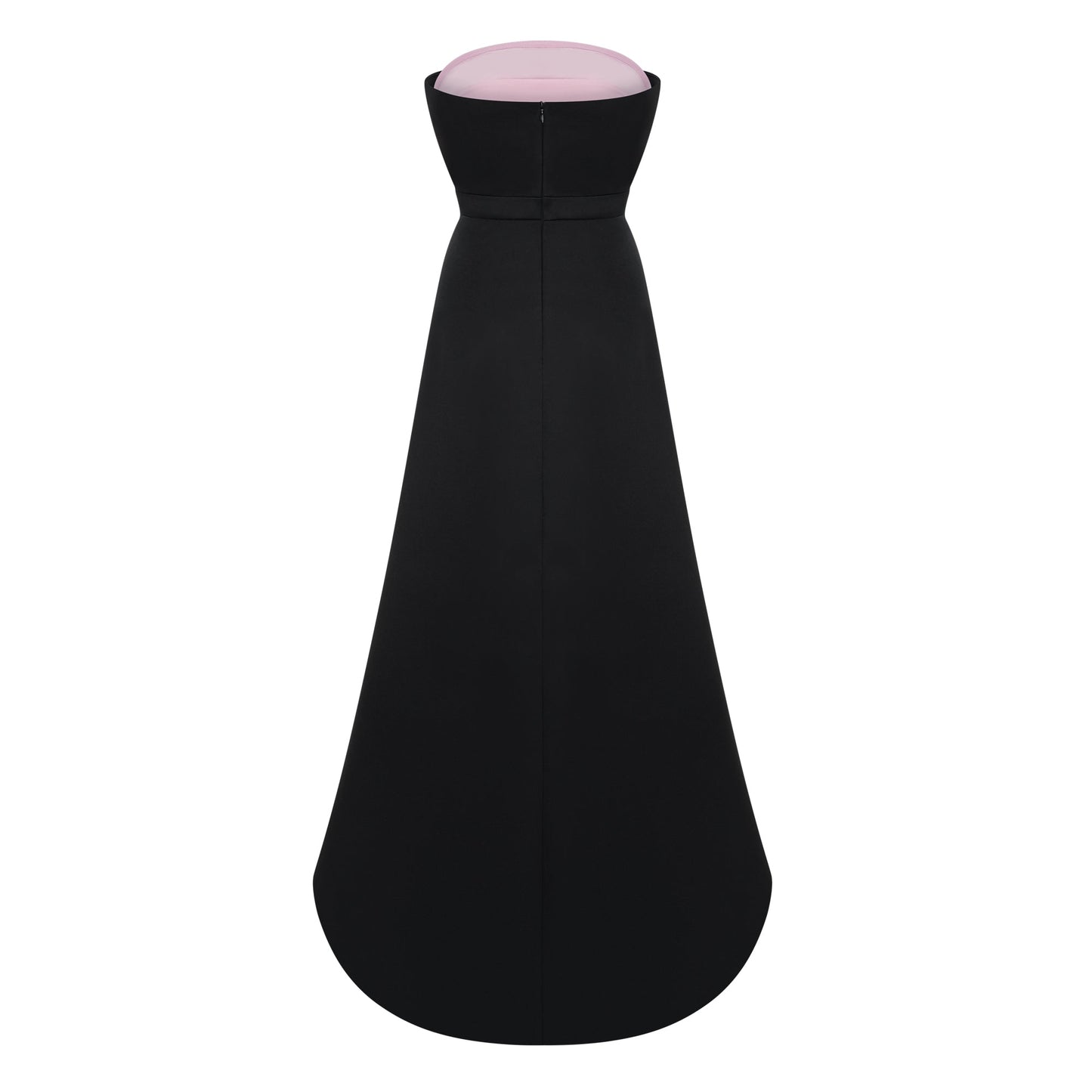 Felismina Pink Color Block Satin Maxi Dress Set