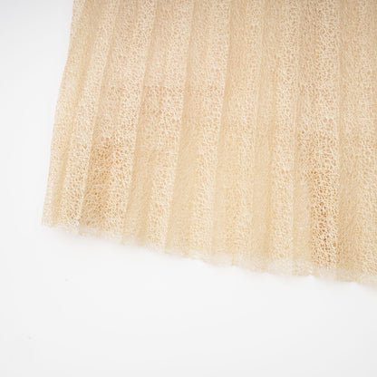 Nerissa Embroidered Pleated Midi Dress