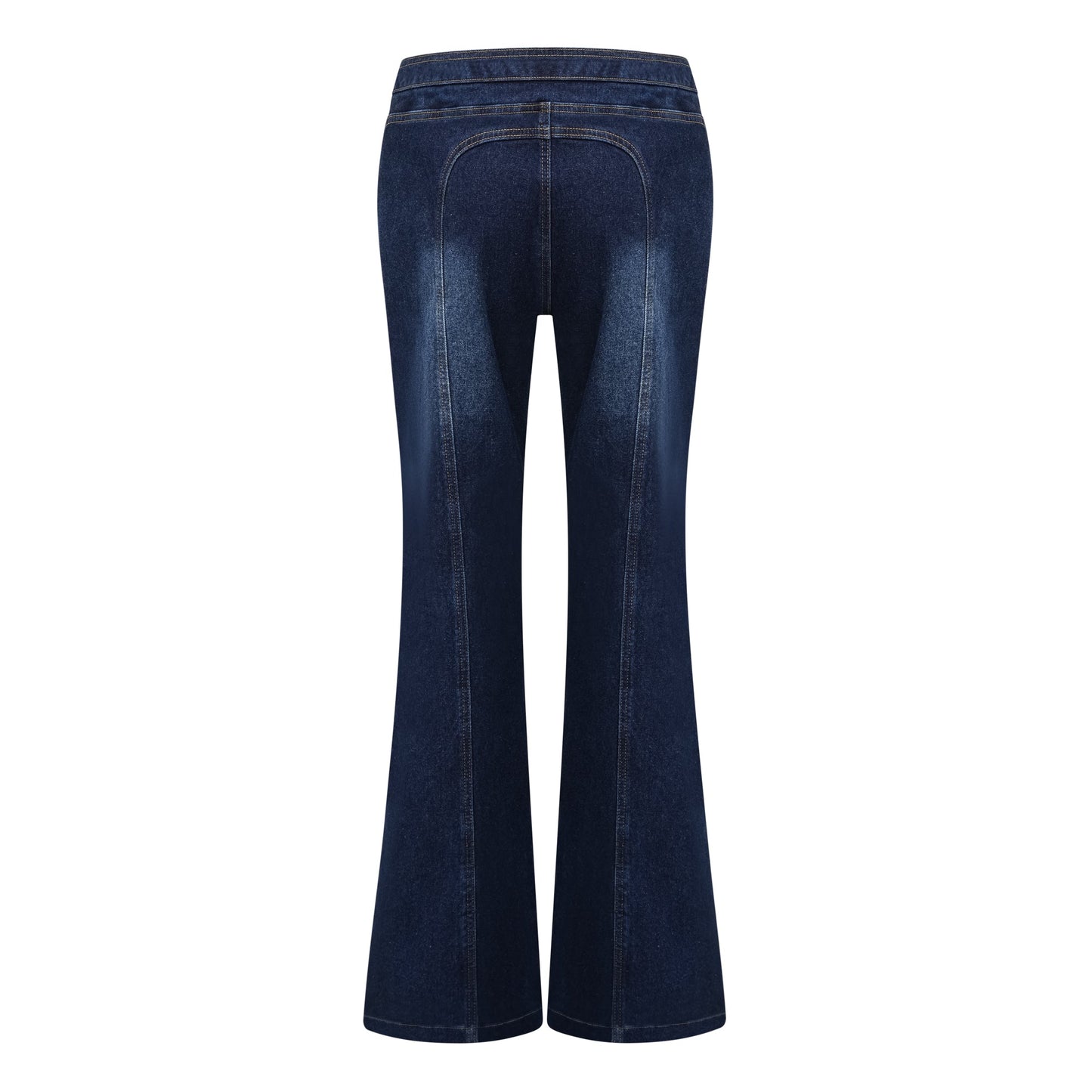 Kiona Indigo Blue Denim Lace-Up Co-ord Set