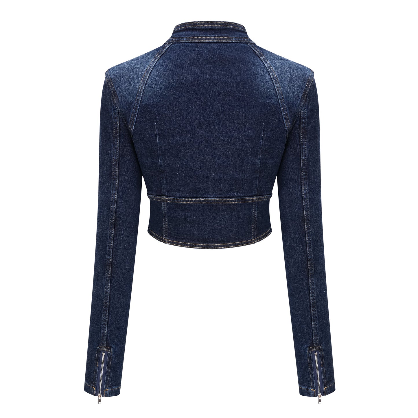 Kiona Indigo Blue Denim Lace-Up Co-ord Set
