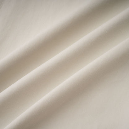 Bruyère White Double-Breasted Long Trench Coat
