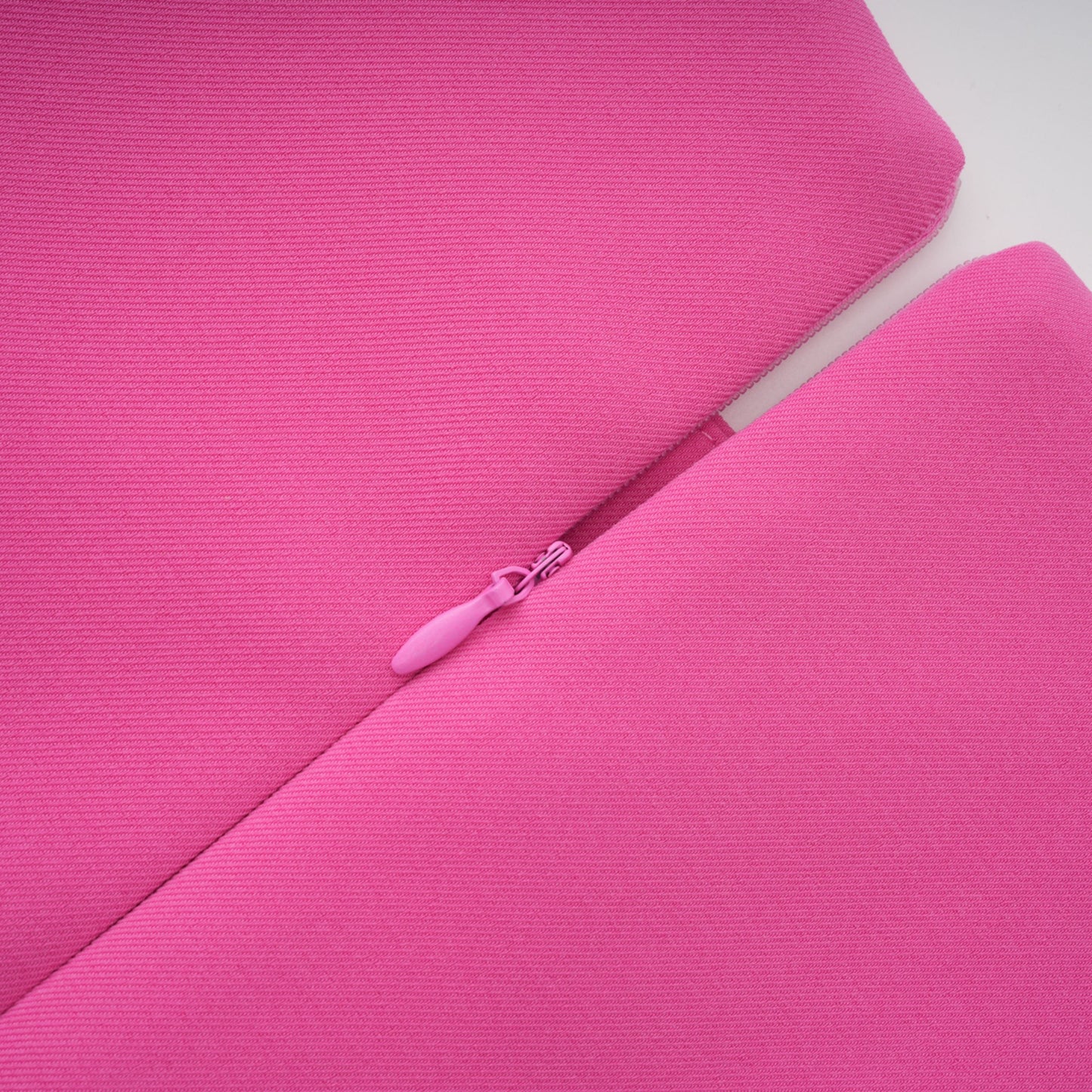 Fleurine Hot Pink Floral Appliqué Mini Dress