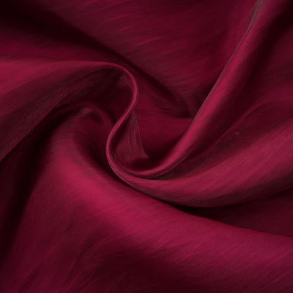Danuta Burgundy Ruched Pleated Maxi Dress