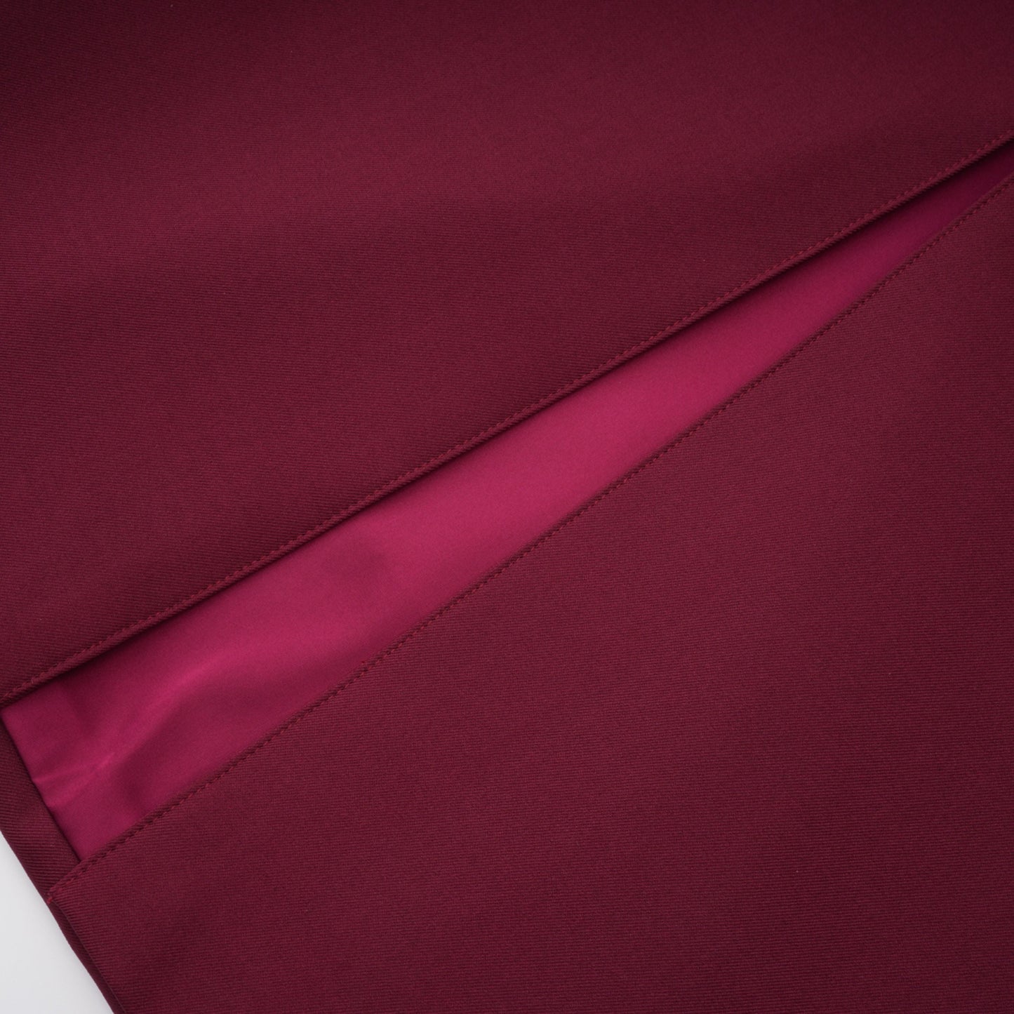 Wren Burgundy Asymmetrical Cape Maxi Dress