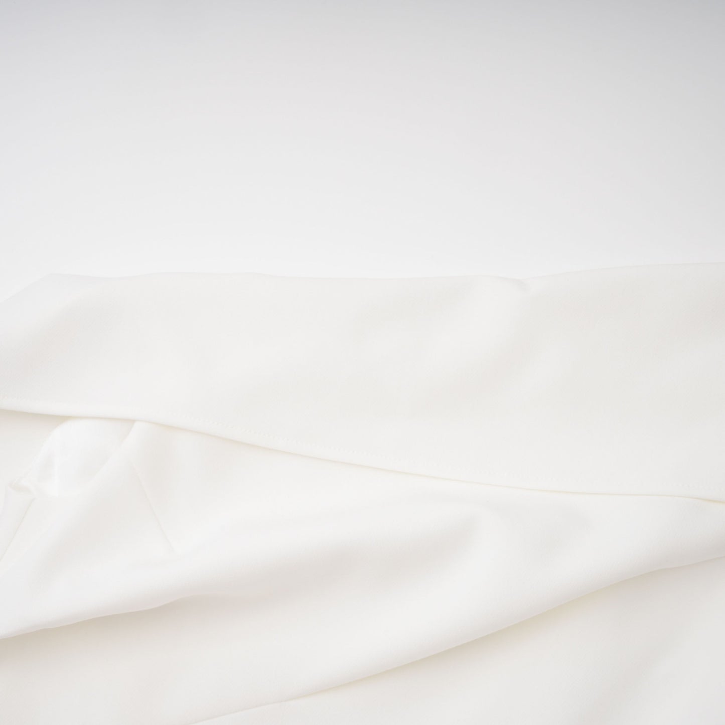 Kare White Asymmetrical Gathered Midi Dress