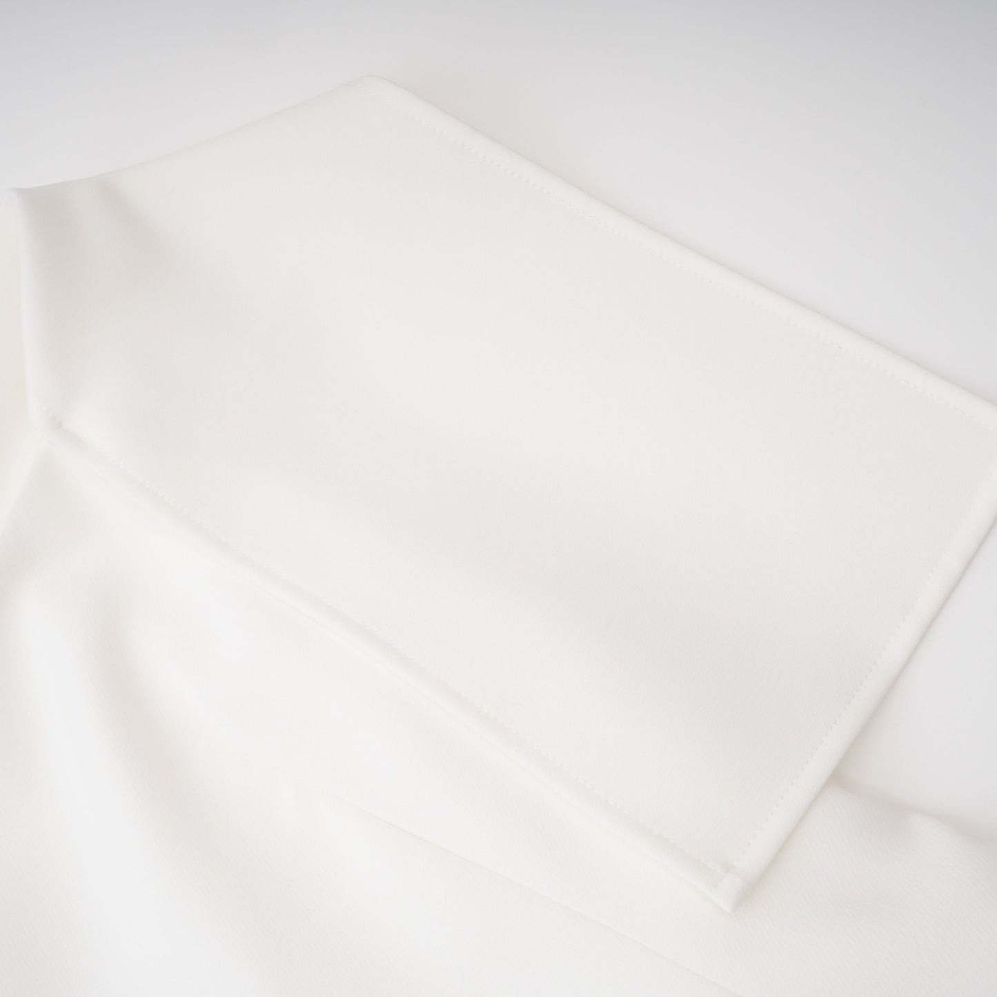 Kare White Asymmetrical Gathered Midi Dress