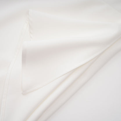 Kare White Asymmetrical Gathered Midi Dress