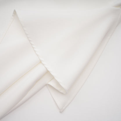 Kare White Asymmetrical Gathered Midi Dress