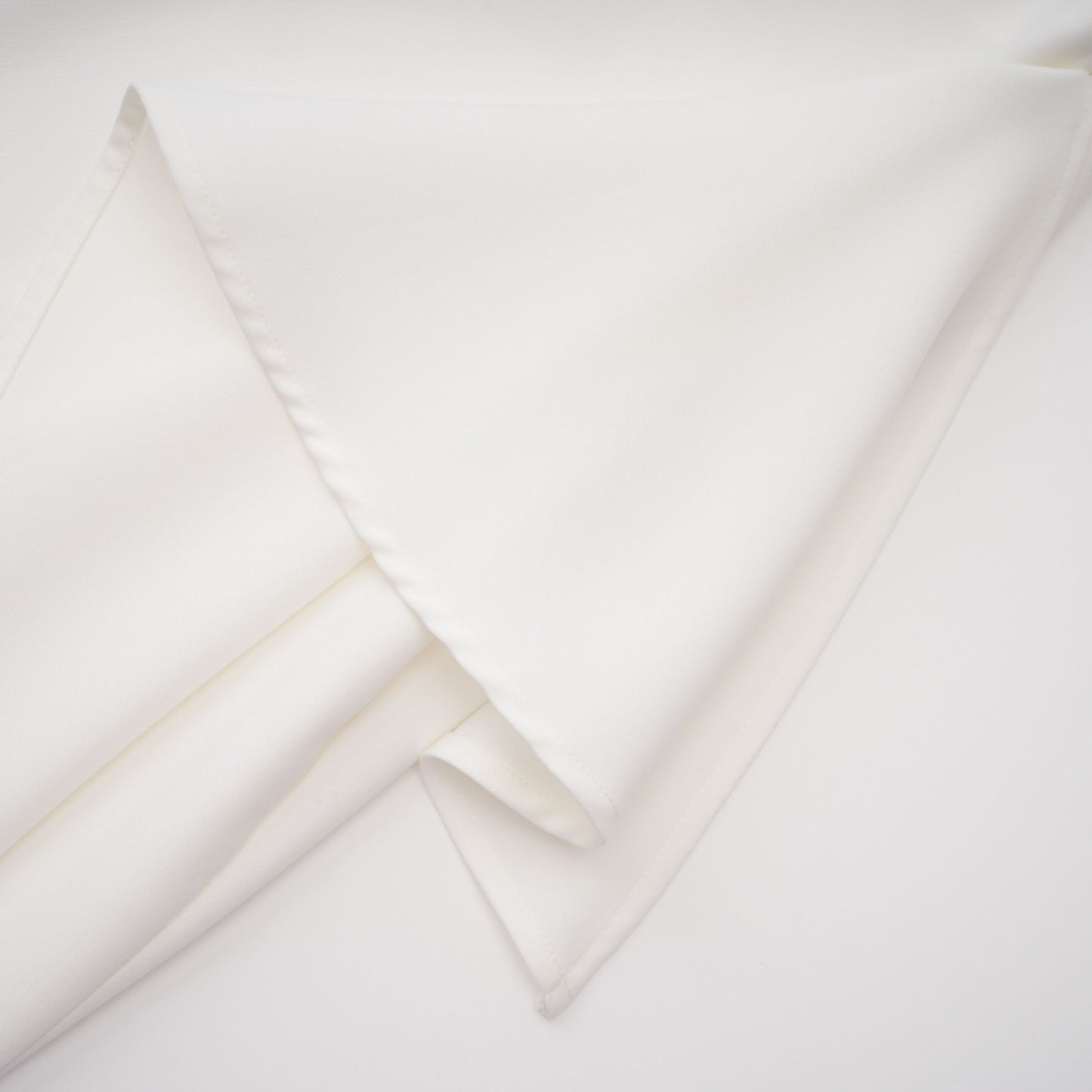 Kare White Asymmetrical Gathered Midi Dress