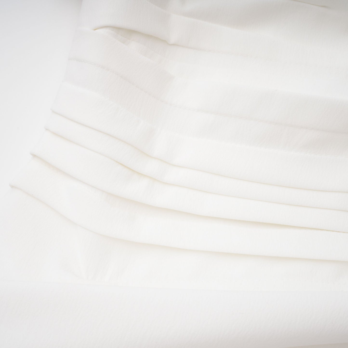 Blossom White One Shoulder Ruched Midi Dress