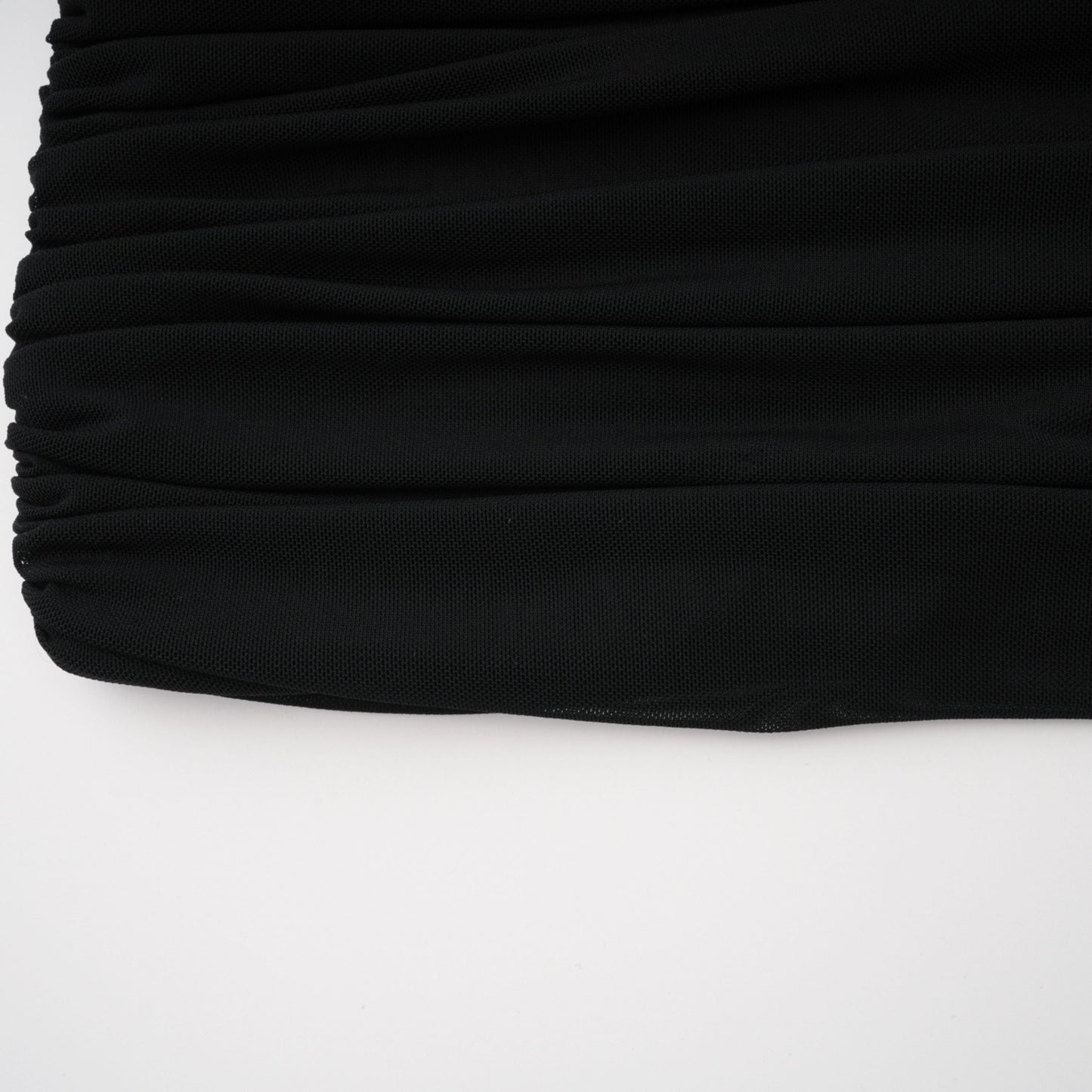 Ivona Black Halterneck Ribbon Design Mini Dress