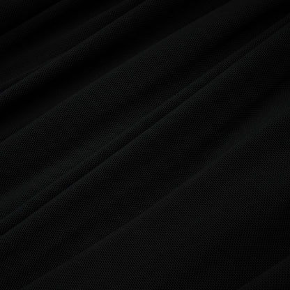 Ivona Black Halterneck Ribbon Design Mini Dress