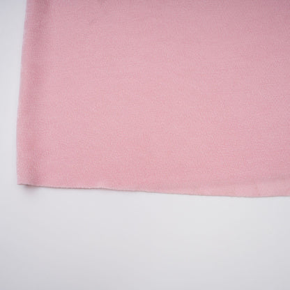 Moderne Pembe Şal Panelli Dantelli Maxi Elbise