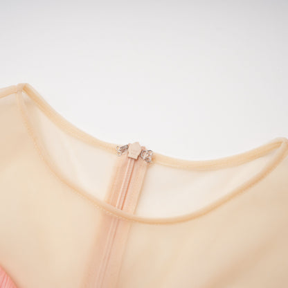 Dalila Pink Backless Asymmetrical Ruched Maxi Dress