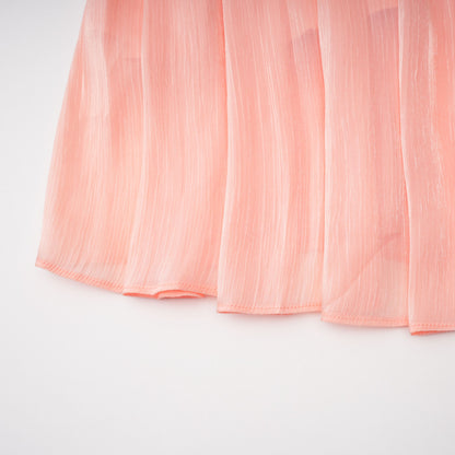 Dalila Pink Backless Asymmetrical Ruched Maxi Dress