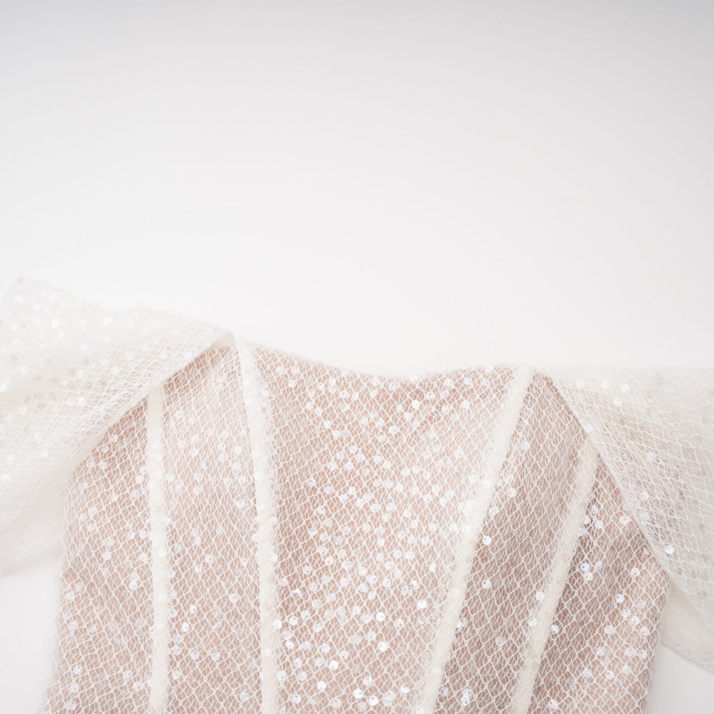 Esme White Off Shoulder Embellished Maxi Dress