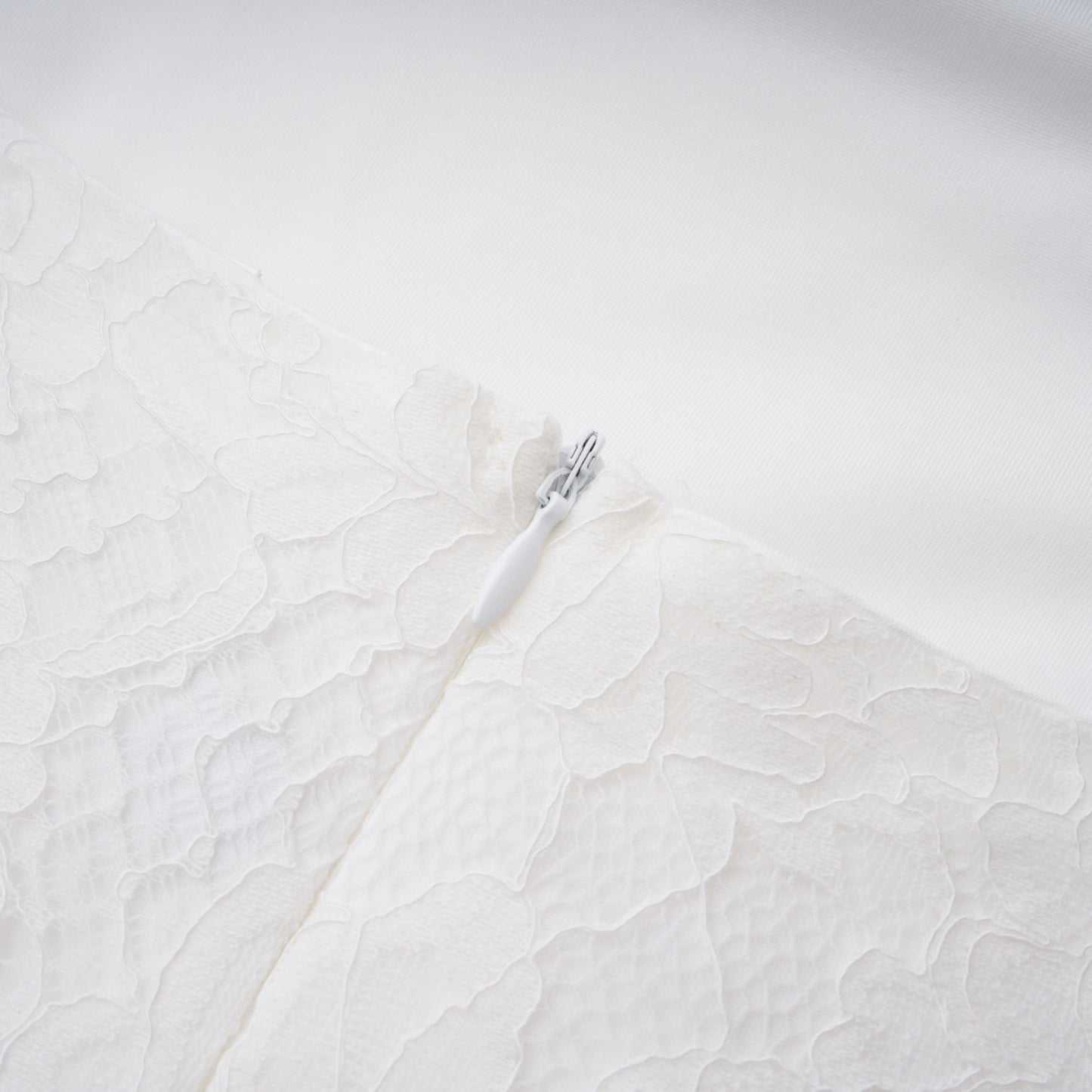 Evelyn White Halterneck Lace Maxi Dress