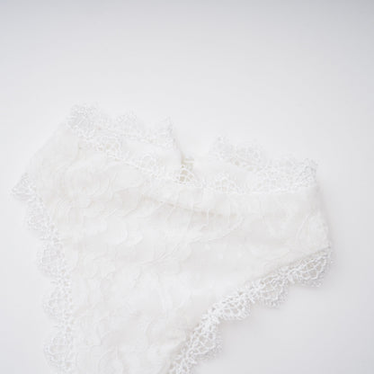 Evelyn White Halterneck Lace Maxi Dress