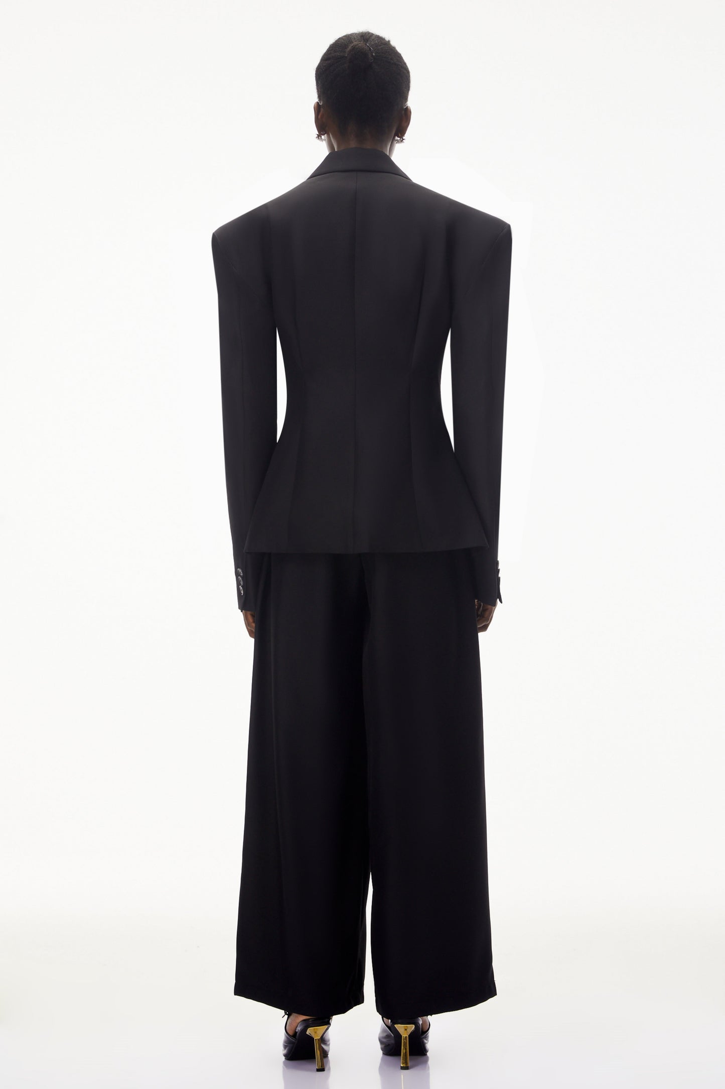 Homa Black Oversized Blazer & Trouser Set