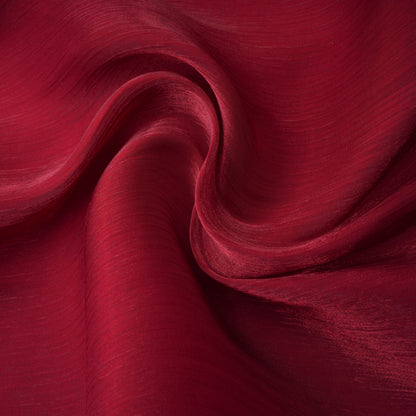 Hazel Burgundy Asymmetrical Draped Maxi Dress