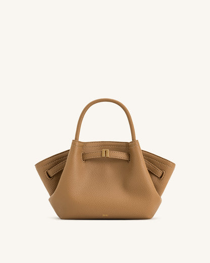 Hana Mini Tote Çanta - Latte Rengi Renk