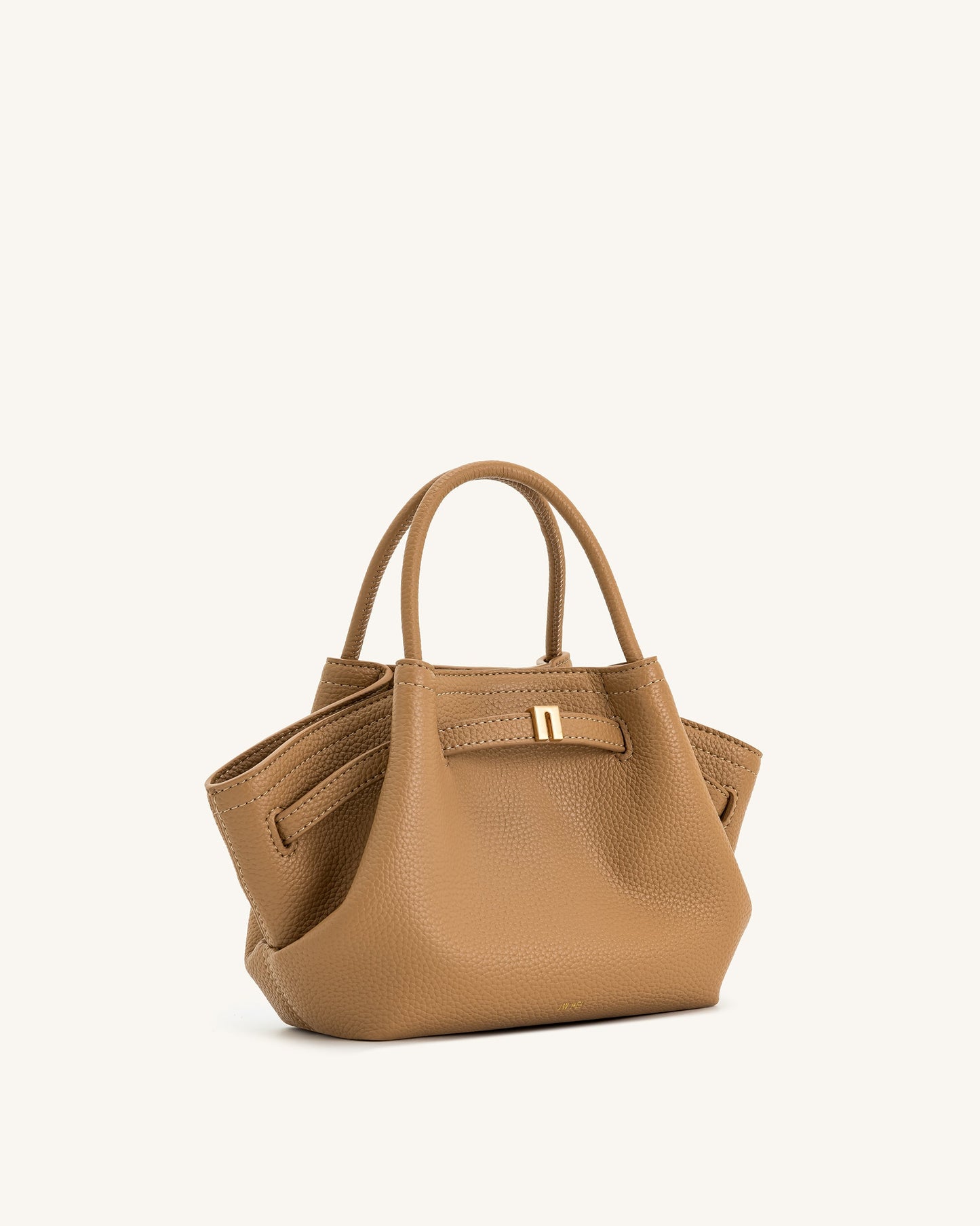Hana Mini Tote Çanta - Latte Rengi Renk