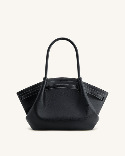 Hana Orta Boy Tote Çanta - Siyah
