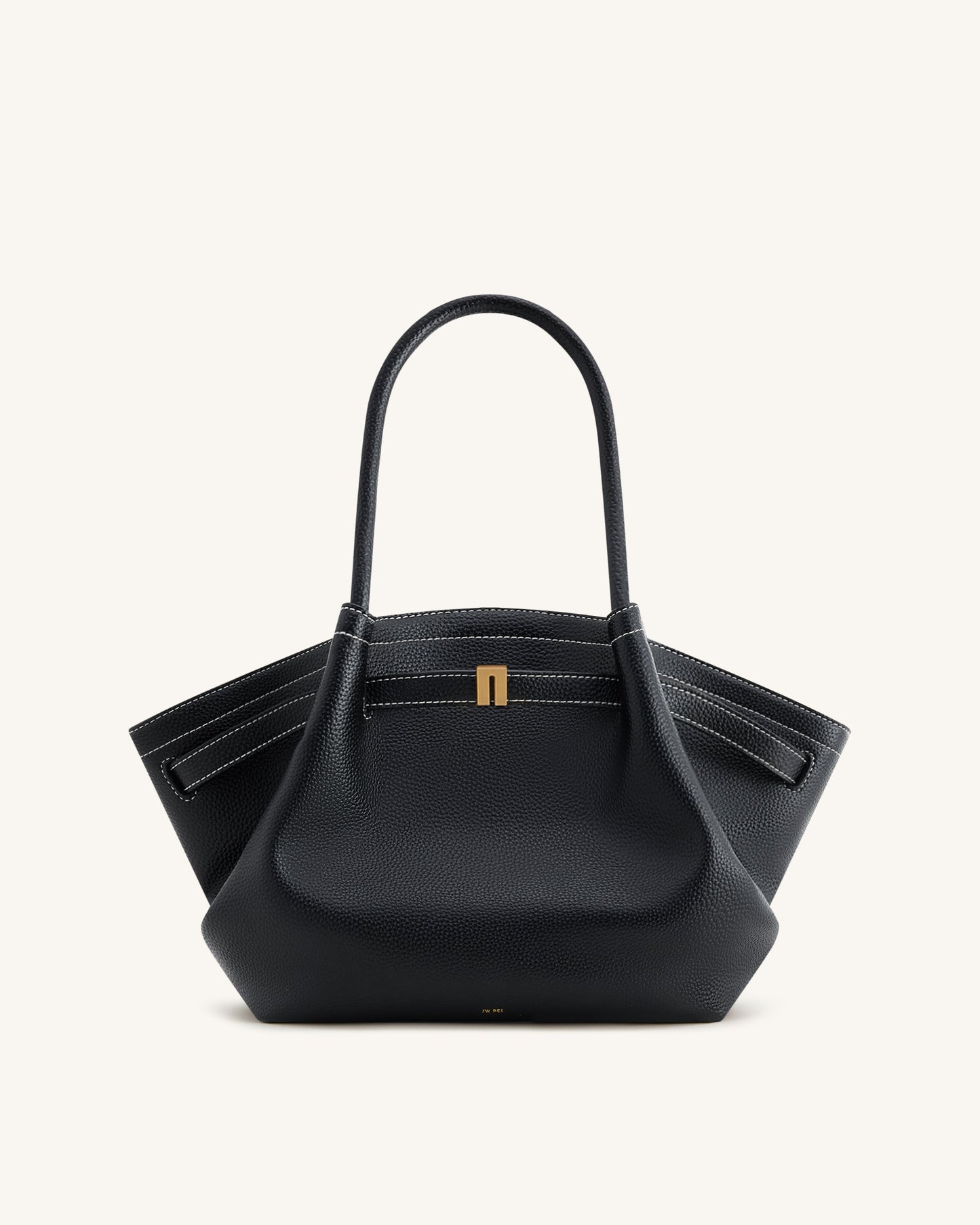 Hana Orta Boy Tote Çanta - Siyah