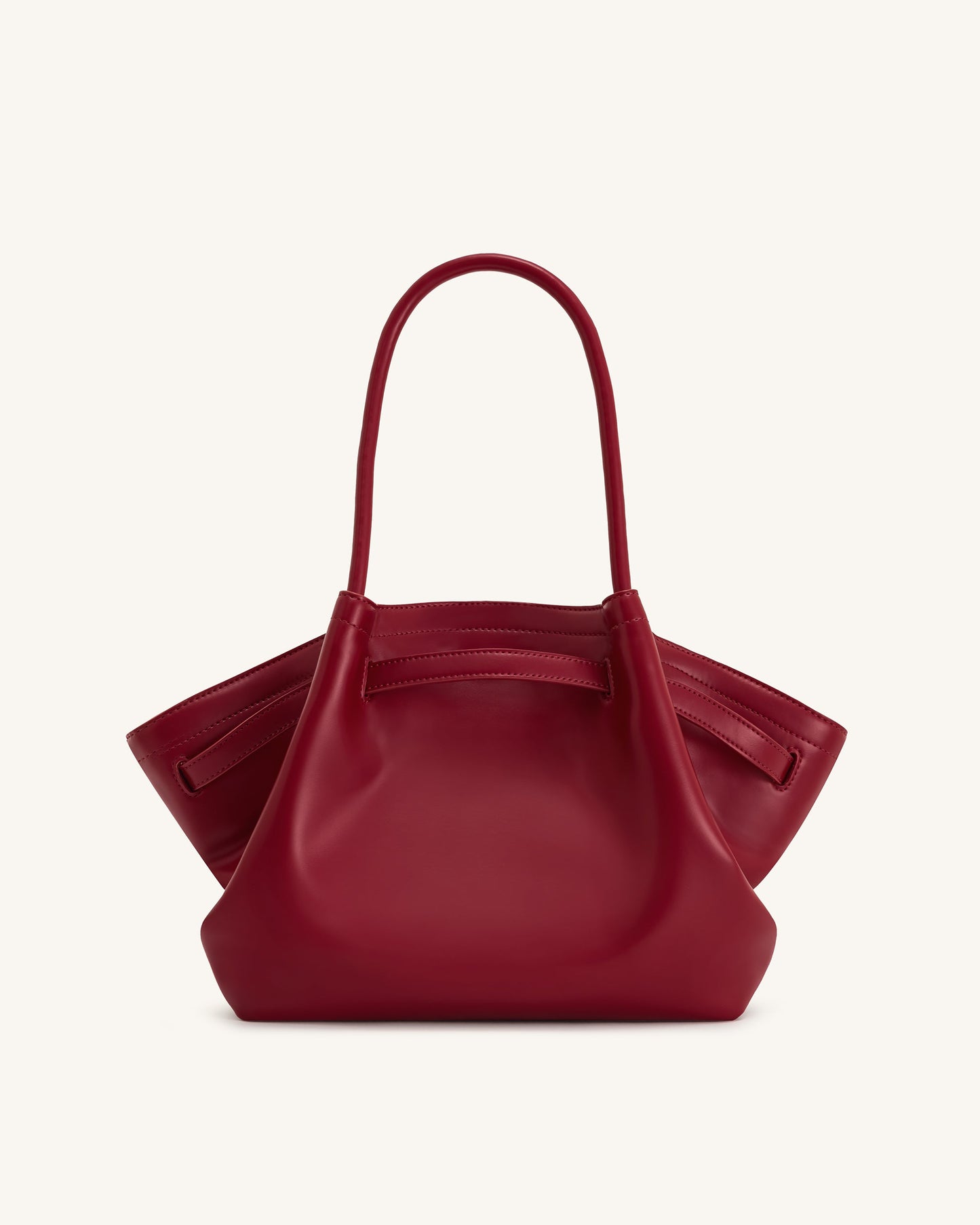 Hana Orta Boy Tote Çanta - Bordo