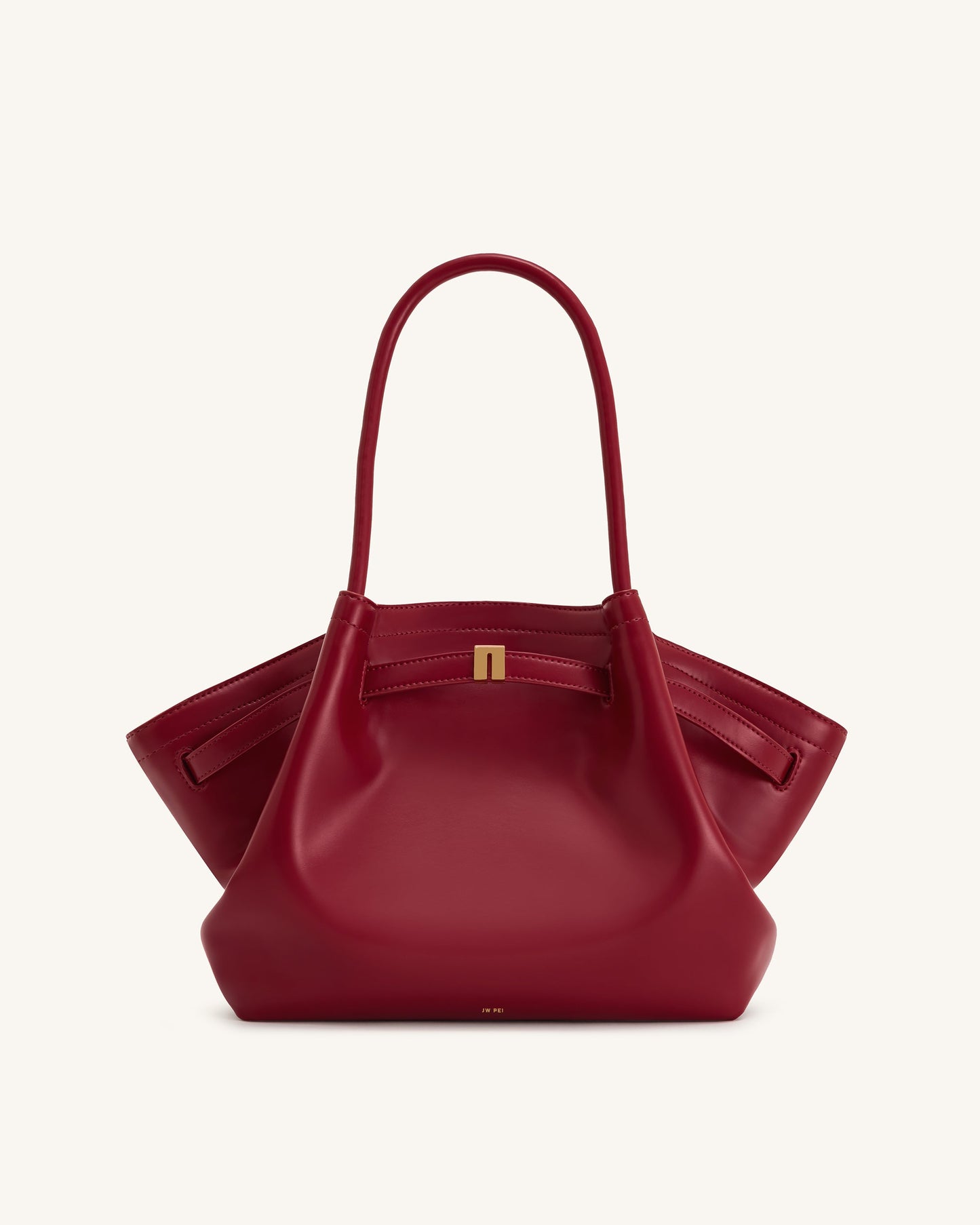 Hana Orta Boy Tote Çanta - Bordo