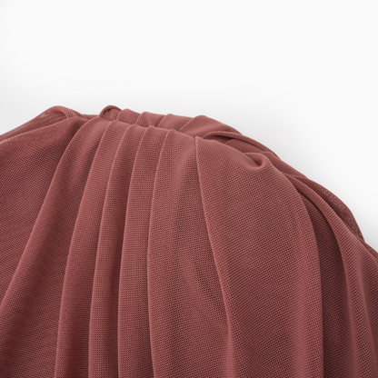 Liliana Brown Asymmetrical Ruched Cape Maxi Dress