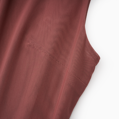 Liliana Brown Asymmetrical Ruched Cape Maxi Dress