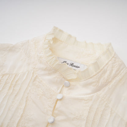 Matilde White Satin Corset Mini Dress with Lace Panels