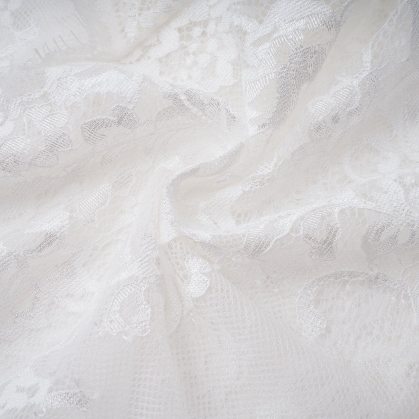 Michalina White Lace Convertible Gown with Long Sleeves