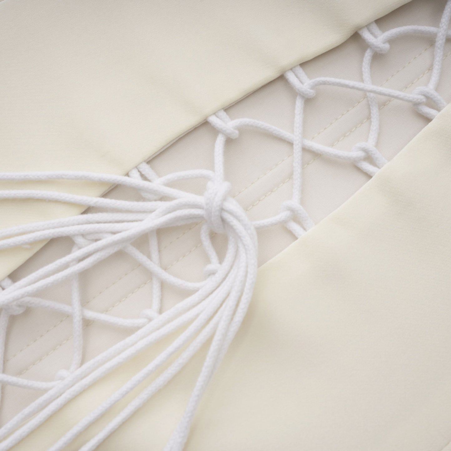 Michalina White Lace Convertible Gown with Long Sleeves